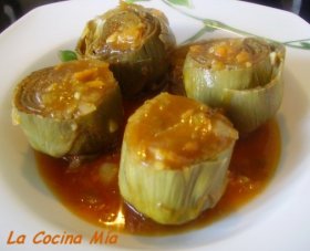 Recetas caseras : Alcauciles En Salsa 