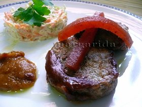 Recetas caseras : Rabo de ternera en redondo 