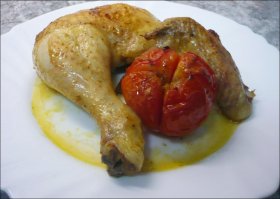Recetas caseras : Pollo Asado al Curry 