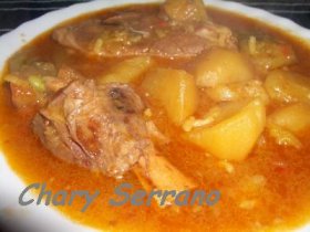 Recetas caseras : Guiso de cordero con patatas y arroz 