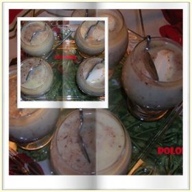 Recetas caseras : Arroz con leche con pocillos de chocolate fundido y mascarpone 