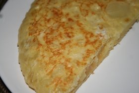 Recetas caseras : Tortilla de patata al microondas 
