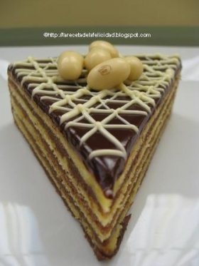 Recetas caseras : Pastel rayado 