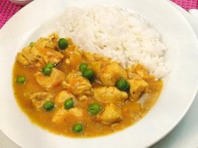 Recetas caseras : Pollo al curry de madras 