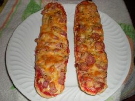 Recetas caseras : Pizza pan 