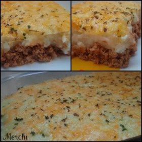 Recetas caseras : Pastel de patata con carne 