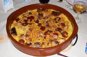 Recetas caseras : Arroz de cocido al horno 