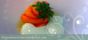 Recetas caseras : Melocotones caramelizados con yogur griego y aceite de vainilla bourbon 
