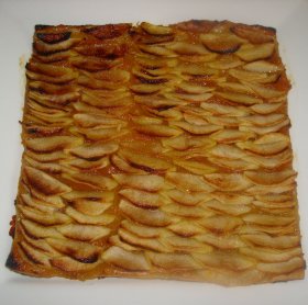 Recetas caseras : Tarta de manzana y mermelada 