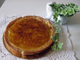 Recetas caseras : tarta de crema de manzanas 