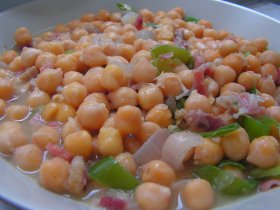 Recetas caseras : Garbanzos Ib�ricos 