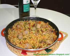Recetas caseras : Fideos a la cazuela al estilo de la bruji  