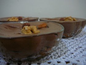 Recetas caseras : Mousse de chocolate al caf� 
