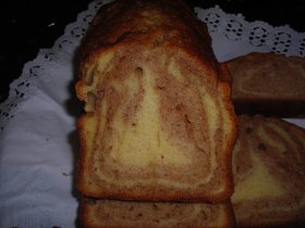 Recetas caseras : Bizcocho de coco y canela con nueces y avellanas 