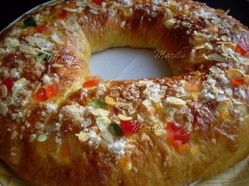 Recetas caseras : Rosc�n de reyes casero 