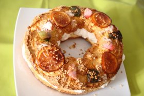 Recetas caseras : Rosc�n de reyes sin gluten  