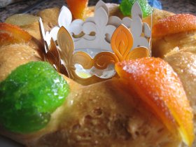 Recetas caseras : Rosc�n de reyes sin az�car 