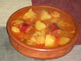 Recetas caseras : Papas a la riojana 
