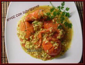 Recetas caseras : Arroz caldoso con lubrigante 