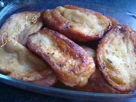 Recetas caseras : Torrijas de vino 