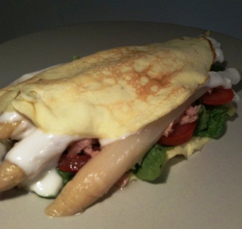 Recetas caseras : Crepe light 