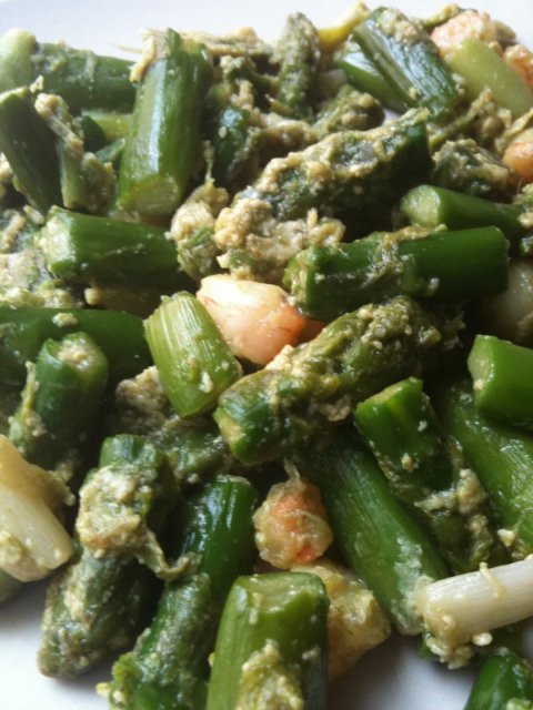Recetas caseras : Revuelto de esp�rragos 
