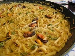 Recetas caseras : Fideua Valenciana 