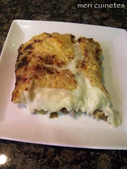 Recetas caseras : Canelones rellenos de pat� 