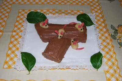 Recetas caseras : Brazo de casta�as 
