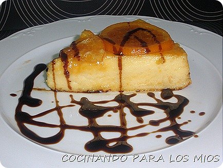 Recetas caseras : Flan de yogurt con naranja 