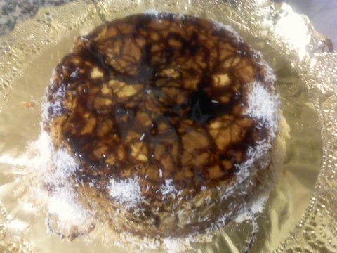 Recetas caseras : Pudin de canela , chocolate y coco 