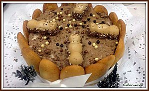 Recetas caseras : Tarta trufa turr�n de chocolate  thermomix 