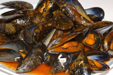 Recetas caseras : Mejillones a la naranja 