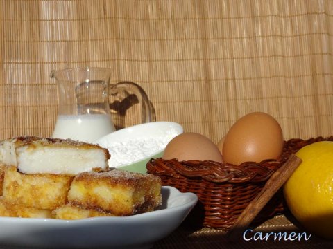 Recetas caseras : Leche frita para todos 