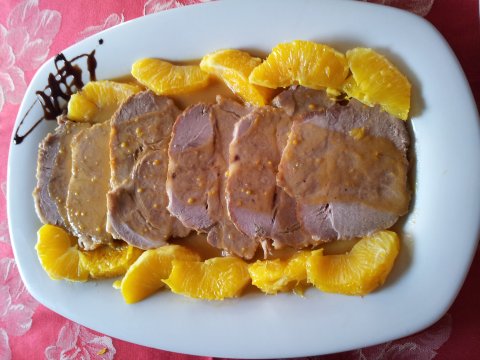 Recetas caseras : Asado de cerdo a la naranja 