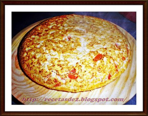 Recetas caseras : Tortilla de arroz 