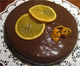  : Tarta de naranja y chocolate 