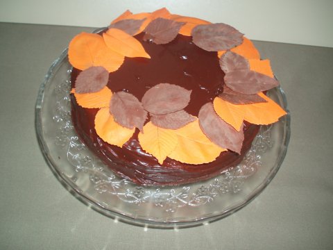 Recetas caseras : Tarta de chocolate oto�al 