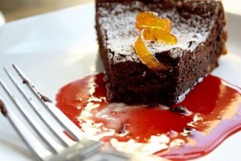 Recetas caseras : Tarta de chocolate y frambuesa 