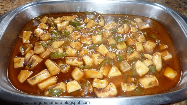 Recetas caseras : Cach�n encebollado 