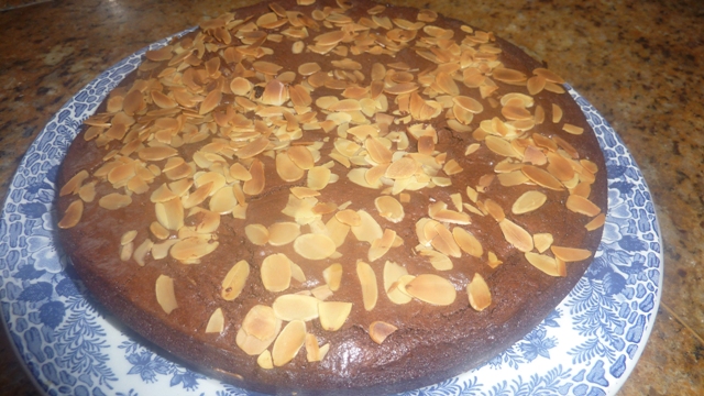 Recetas caseras : Tarta de chocolate y almendra 