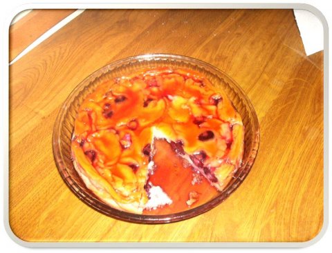 Recetas caseras : Tarta de cerezas 