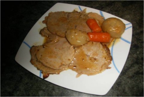 Recetas caseras : Ternera asada con t�o pepe 
