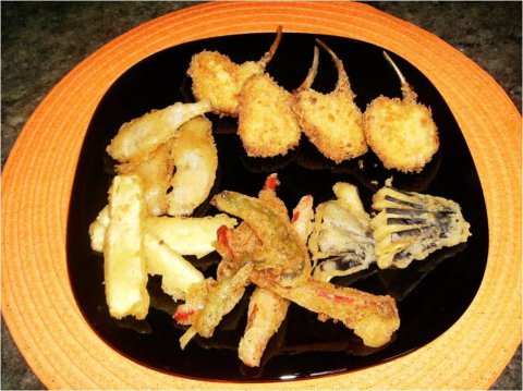 Recetas caseras : Chuletas de lechal a la villaroy 