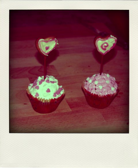 Recetas caseras : Lovely cupcakes (de chocolate blanco y crema de queso) 