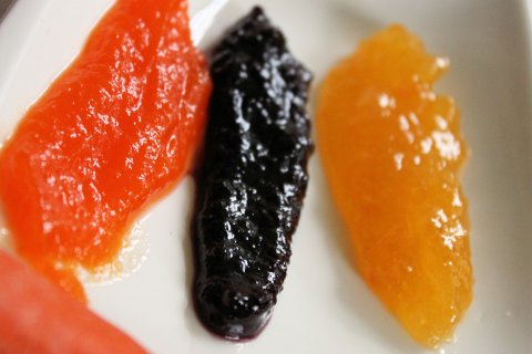 Recetas caseras : Mermeladas de zanahorias en tres colores 
