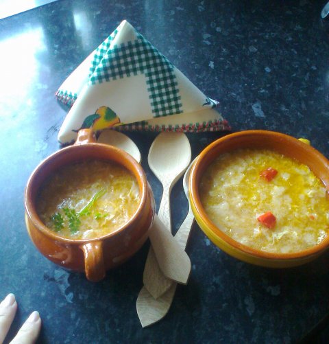 Recetas caseras : Sopas de ajo Castellanas 