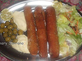 Recetas caseras : Flamenqu�n de jam�n serrano 
