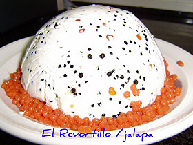 Recetas caseras : Bomba de queso y huevas 
