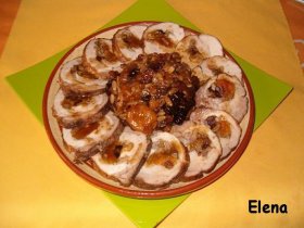 Recetas caseras : Lomo relleno de frutos secos 